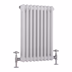 Description générale Ajoutez une touche de style vintage à votre espace de vie grâce à ce radiateur horizontal rétro blanc de ...