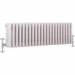 Apportez une touche rétro à votre pièce avec le radiateur à colonnes Hudson Reed Windsor. Il convient à une installation mura ...