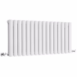 Le radiateur design horizontal Vitality est doté d'une finition blanche poudrée (RAL 9016), qui transforme votre espace en un ...
