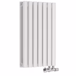 Le radiateur design horizontal Vitality Caldae est doté d'une finition blanche poudrée (RAL 9016), qui transforme votre espac ...