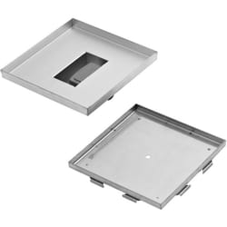 Caniveau de douche carré 20cm