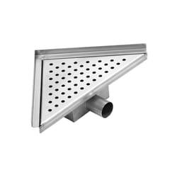 Caniveau de douche carré 25cm