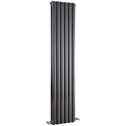 Radiateur Design Vertical Anthracite Saffré 150cm x 38.3cm x 8cm 1258 Watts