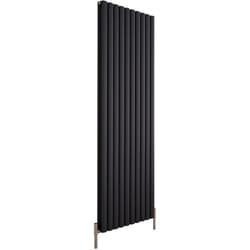 Vitality Air – Radiateur Design Vertical Anthracite – 180cm x 59cm - Hudson Reed