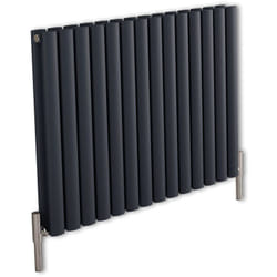 Vitality Air – Radiateur Design Vertical – Blanc – 60 x 83cm Double Rang - Hudson Reed