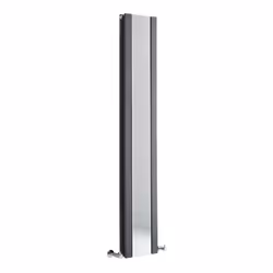 Le radiateur design vertical Sloane est doté d'une finition anthracite poudrée (RAL 7016), qui transforme votre espace en un ...