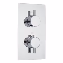 Un pommeau et une douchette, sont les 2 accesoires que vous pourrez associer à ce mitigeur de douche thermostatique encastrab ...