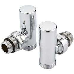 Robinets de radiateur d'angle en laiton - Adaptateur multicouche 16mm