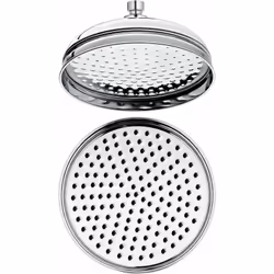 Le pommeau de douche fixe rond de 20 cm Elizabeth est un excellent choix pour apporter une touche d'élégance rétro à votre sa ...