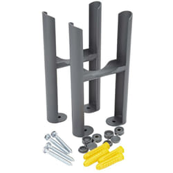 Hudson Reed - Lot De 2 Pieds Pour Radiateur Windsor Acier Anthracite