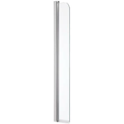 Pare-Baignoire Verre Transparent Sécurité Traité Anti-Calcaire 140x25cm Portland - Hudson Reed