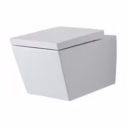 Cette cuvette de toilette WC à suspendre, de qualité et au design contemporain, s'inscrit parfaitement dans les salles de bai ...