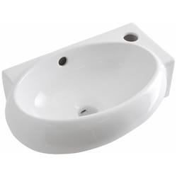 Vasque suspendue ovale 43 x 28cm Ashbury