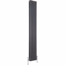 Ajoutez une touche de style vintage a votre espace de vie grâce à ce radiateur vertical rétro anthracite de la gamme Windsor. ...