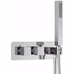 Compact et mininmaliste, ce beau mitigeur mural thermostatique à encastrer, permet l'usage de deux fonctions. Fourni avec sa ...