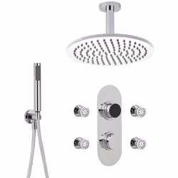 Ajoutez une touche design à votre salle de bain avec ce mitigeur de douche digital. Allumez facilement votre mitigeur grâce à ...