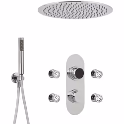 Ajoutez une touche design à votre salle de bain avec ce mitigeur de douche digital. Allumez facilement votre mitigeur grâce à ...
