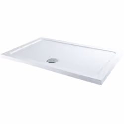 Créez un espace douche contemporain avec ce receveur de douche rectangulaire, installable dans un angle, en choisissant parmi ...
