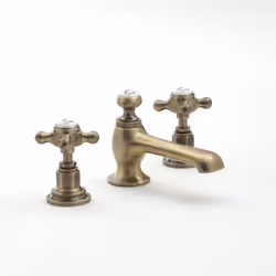 Donnez à votre salle de bain un look rétro avec le mélangeur lavabo 3 trous Elizabeth, fourni avec une bonde lavabo. Doté d'u ...