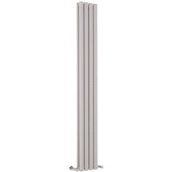 Hudson Reed Vitality – Radiateur Design Vertical – Gris clair - 178 x 23.6 cm