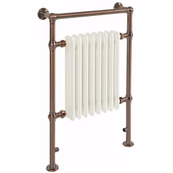 Le sèche-serviettes électrique rétro Elizabeth ajoutera une touche vintage à votre salle de bain, tout en la rendant conforta ...