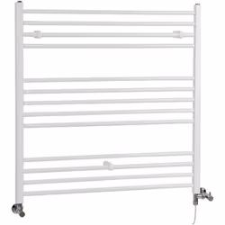 Le sèche-serviettes mixte design Ive vous permet de profiter de serviettes chaudes et sèches, et, grâce à sa finition blanche ...
