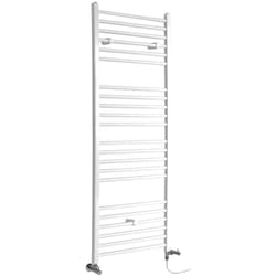Ive - Sèche-Serviettes Design Mixte Moderne Plat - Blanc - 160 cm x 60 cm - Hudson Reed
