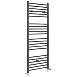 Hudson Reed - Artle - Sèche-Serviettes Design Mixte Moderne Plat - Anthracite - 160 cm x 50 cm