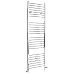 Kent - Sèche-Serviettes Design Mixte Moderne Plat - Chromé - 180 cm x 40 cm - Hudson Reed