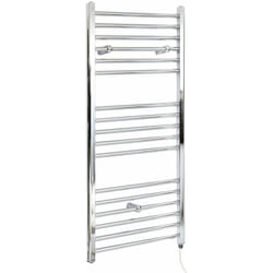 Hudson Reed - Kent - Sèche-Serviettes Design Électrique Moderne Plat - Chromé - 120 cm x 40 cm
