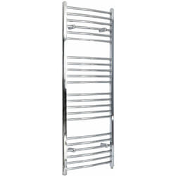 Hudson Reed - Kent - Sèche-Serviettes Design Électrique Moderne Incurvé - Chromé - 160 cm x 59.8 cm