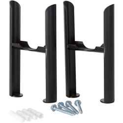 Hudson Reed - Windsor - Pied pour Radiateur 3 Rangs - Noir
