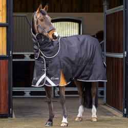 Couverture d'extérieur pour cheval avec couvre-cou Highlander Plus 200g