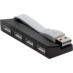 Targus ACH114EU hub & concentrateur USB 2.0 480 Mbit/s Noir