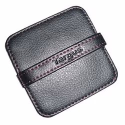 Targus Pad Nettoyant pour ecrans Tactiles CleanVu™, Koskin (cuir synthétique), Noir, 76 mm, 76 mm, 30 g, 10 mm