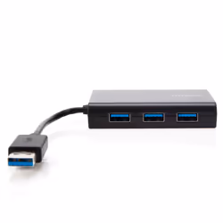 Targus ACH122EUZ hub & concentrateur USB 3.2 Gen 1 (3.1 Gen 1) Type-A Noir