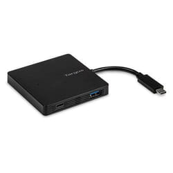 Targus ACH924EUZ hub & concentrateur 5000 Mbit/s Noir