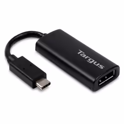 Targus ACA932EUZ, 0,17 m, USB Type-C, DisplayPort, Mâle, Femelle, 3840 x 2160 pixels