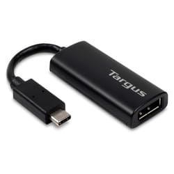 Targus ACA932EUZ câble vidéo et adaptateur 0,17 m USB Type-C DisplayPort Noir