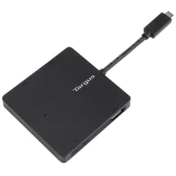 Targus ACH924EU hub & concentrateur USB 3.2 Gen 1 (3.1 Gen 1) Type-A 5000 Mbit/s Noir