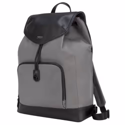 Targus TSB96404GL sac à dos Noir/Gris Nylon, Polyuréthane
