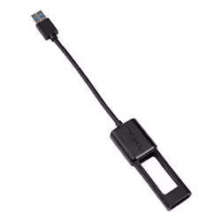 Targus ACC110401GLX, 0,1 m, USB A, USB C, Noir