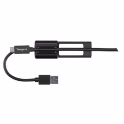 Targus ACC110401GLX câble USB 0,1 m USB A USB C Noir - Vue supplémentaire 5