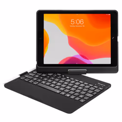 Targus THZ857DE, QWERTY, Allemand, Apple, iPad (8th and 7th gen.) 10.2-inch, iPad Air 10.5-inch, iPad Pro 10.5-inch, Noir, 26 ...