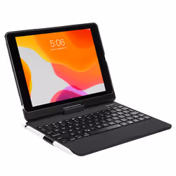Targus THZ857DE clavier pour tablette Noir Bluetooth QWERTY Allemand