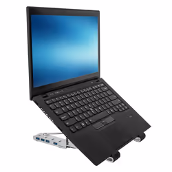 Targus AWU100205GL Support de livres Supports de Laptop Argent 15.6"