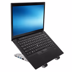 Targus AWU100005GL Support de livres Supports de Laptop Argent 15.6"
