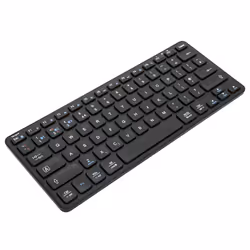 Targus AKB862UK, Mini, Bluetooth, Clavier à membrane, QWERTY, Noir