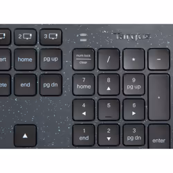 Targus Sustainable Energy Harvesting EcoSmart clavier Bluetooth QWERTZ Allemand Noir