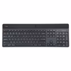 Targus Sustainable Energy Harvesting EcoSmart, Sans fil, Bluetooth, Commutateur de touche « ciseaux », AZERTY, LED, Noir